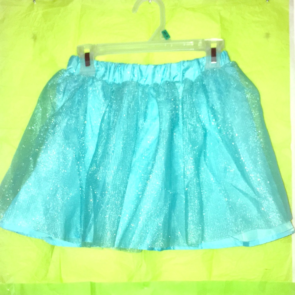 Blue skirt